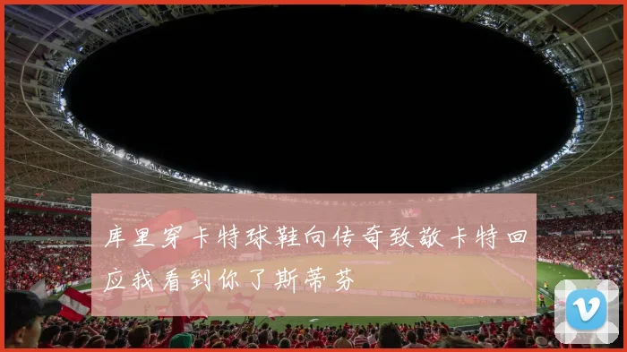 库里穿卡特球鞋向传奇致敬卡特回应我看到你了斯蒂芬